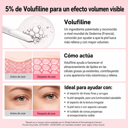 Bálsamo Multiactivo de Colágeno Rosa con PDRN para un Efecto Volumen