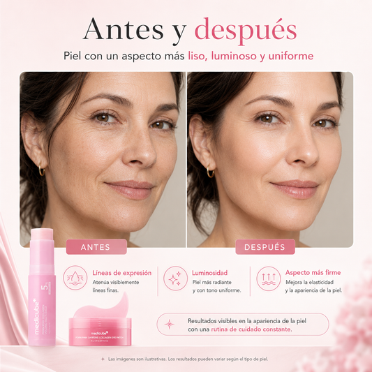 Bálsamo Multiactivo de Colágeno Rosa con PDRN para un Efecto Volumen